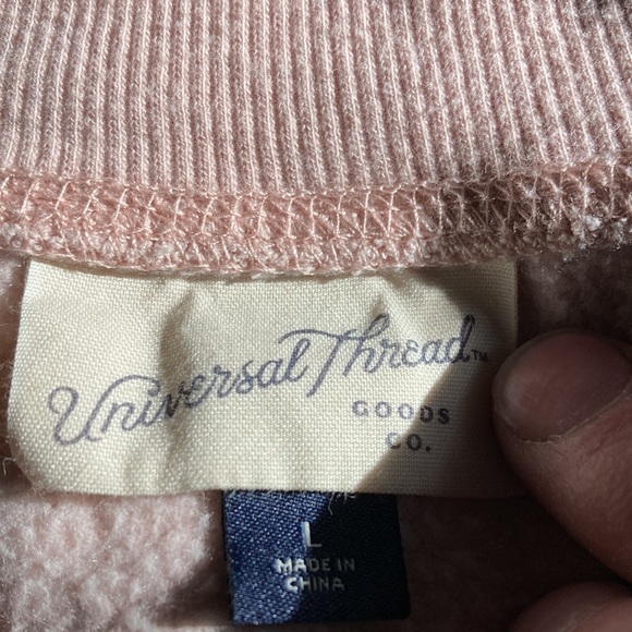 Universal Thread goods co. Pink sweatshirt - Picture 3 of 4